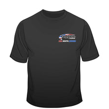 Load image into Gallery viewer, Rugged Radios AMERICAN FLAG T-Shirt - Black