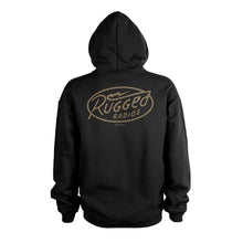 Load image into Gallery viewer, Rugged Radios BOLT Pullover Hoodie - Black