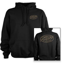 Load image into Gallery viewer, Rugged Radios BOLT Pullover Hoodie - Black