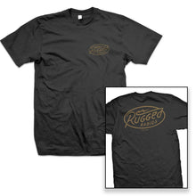 Load image into Gallery viewer, Rugged Radios BOLT T-Shirt - Black