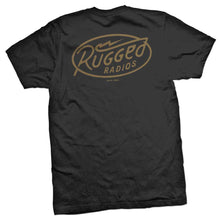 Load image into Gallery viewer, Rugged Radios BOLT T-Shirt - Black