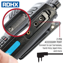 Load image into Gallery viewer, WATERPROOF - Rugged RDH-X - Business Band Two Way Handheld Radio - Digital and Analog