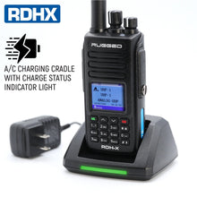 Load image into Gallery viewer, WATERPROOF - Rugged RDH-X - Business Band Two Way Handheld Radio - Digital and Analog