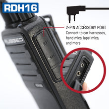 Load image into Gallery viewer, Rugged RDH16 - Business Band Two Way Handheld Radio - Digital and Analog