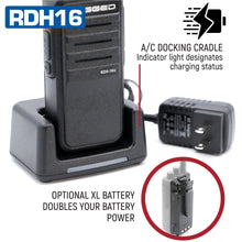 Load image into Gallery viewer, Rugged RDH16 - Business Band Two Way Handheld Radio - Digital and Analog