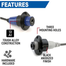 Load image into Gallery viewer, Single Headset / Helmet Jack Flush Mount