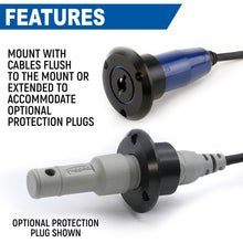 Load image into Gallery viewer, Single Headset / Helmet Jack Flush Mount
