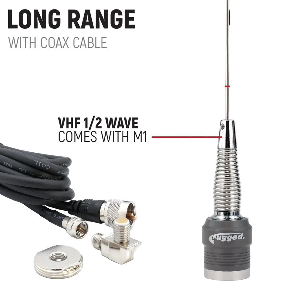STX STEREO Complete Master Communication Kit with Intercom and 2-Way Radio