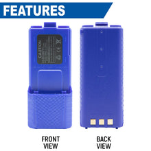 Load image into Gallery viewer, V3 / RH5R Handheld Radio High Capacity 3800mAH Battery
