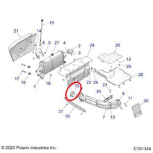 Load image into Gallery viewer, RPM Polaris RZR XP 1000 15-23, XPEDITION, &amp; RS1 Double Spherical Exhaust Gasket Donut Seal 3610236