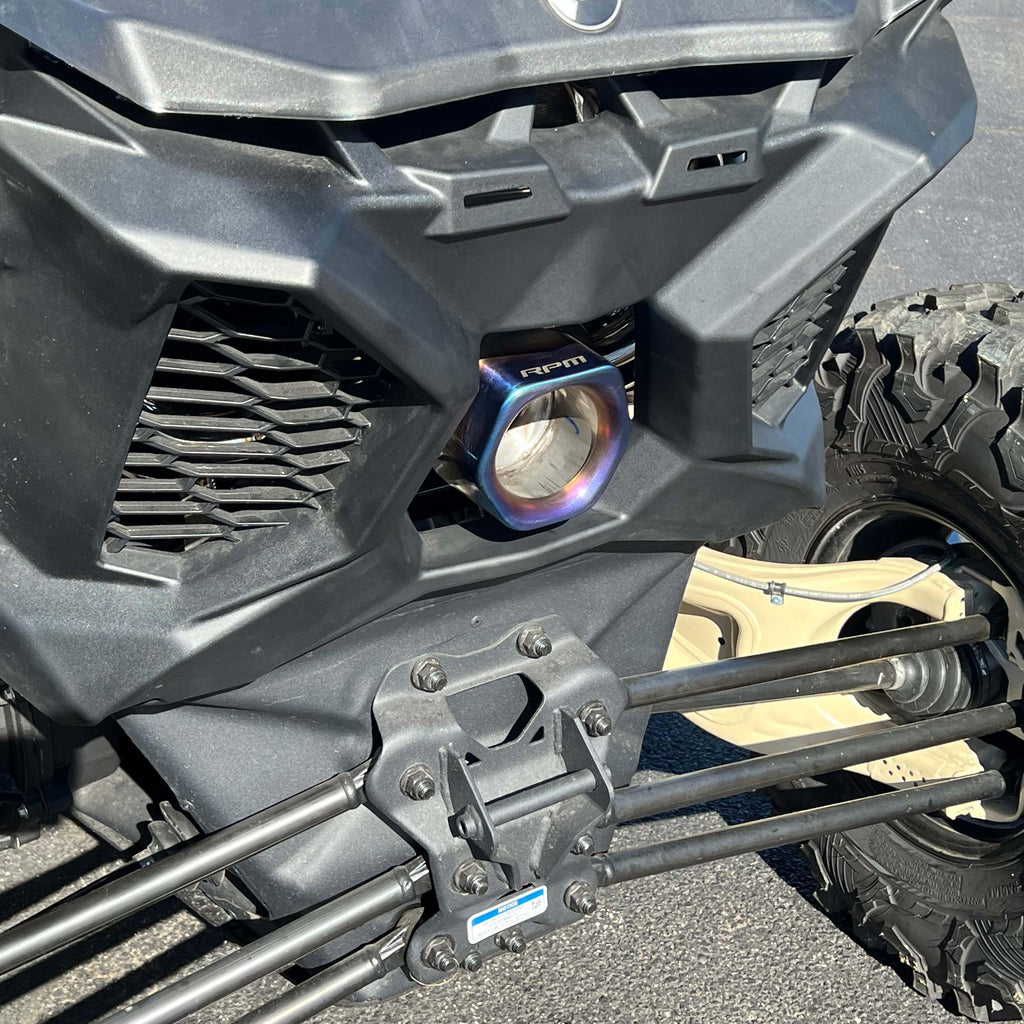 RPM Can-Am X3 Stainless Replacement Colored Tip