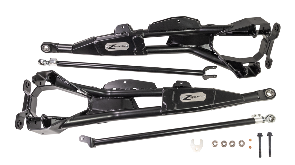 Polaris Turbo R / Pro S High Clearance Trailing Arms Black
